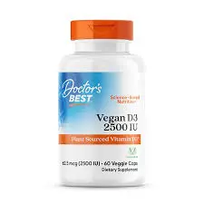 Doctor’s Best Vegan Vitamin D3 with Vitashine® D3 – 2,500 IU